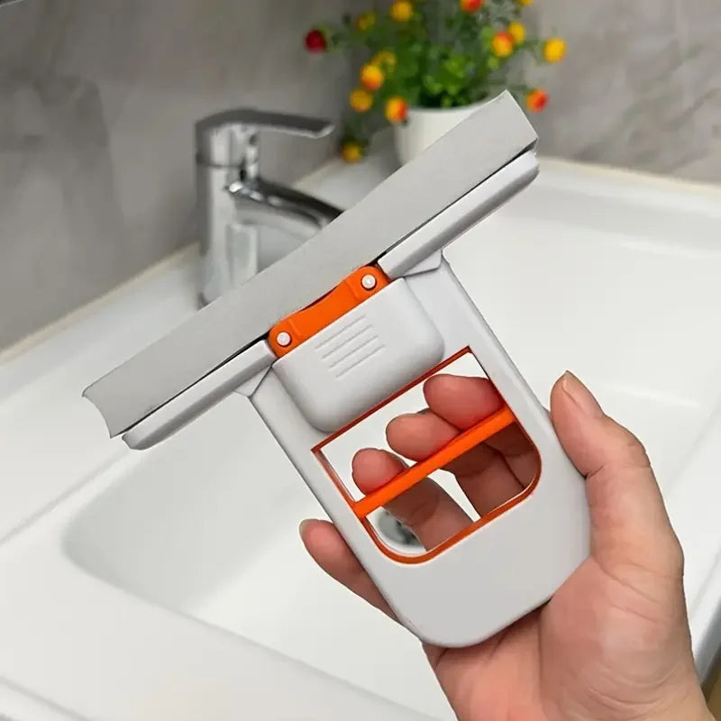 Multi-Functional Mini Mop | Retractable Wet/Dry Mop for Kitchen, Bathroom, Car | Durable Plastic | Compact & Home Cleaning Tool