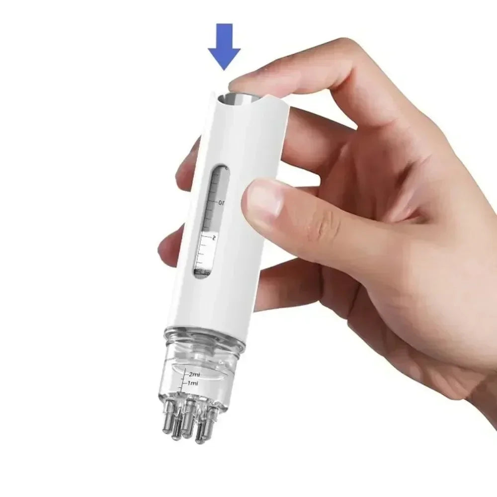 1pc Portable Scalp Applicator Liquid Comb Mini Massager Essential Oil Liquid Guiding Massager Anti Hair Loss Scalp Care Tool